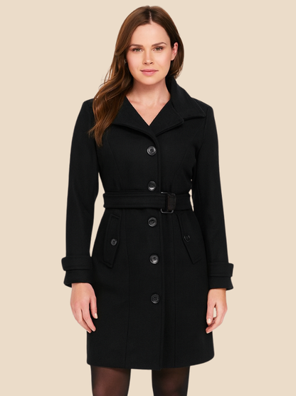 Isabella | Women’s Long Single-Breasted Coat